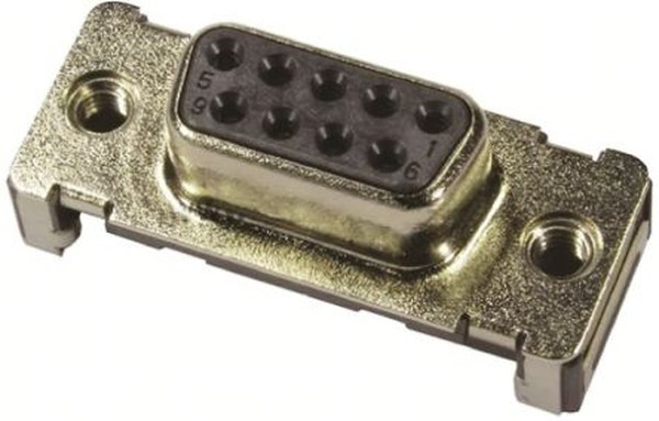 D-Sub socket, 15 pole, standard, equipped, straight, solder pin, 09552156612741 D-Sub socket, 15 pole, standard, equipped, straight, solder pin, 09552156612741