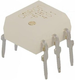 G3VM-61B1, МОП-транзисторное реле, 60В AC, 500мА, 2Ом, SPST-NO G3VM-61B1, МОП-транзисторное реле, 60В AC, 500мА, 2Ом, SPST-NO