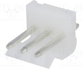 A3960WV-03P, Гнездо, провод-плата, "папа", 3,96мм, PIN: 3, THT, 250В, 7А, луженые