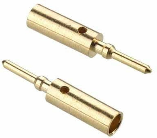 M80-1940005, Контакт, Штырь, Обжим, Контакты с Покрытием из Золота, Datamate Connector Housings