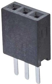 M50-3030342, PCB Receptacle, Плата - к - плате, 1.27 мм, 1 ряд(-ов), 3 контакт(-ов)
