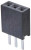 M50-3030342, PCB Receptacle, Плата - к - плате, 1.27 мм, 1 ряд(-ов), 3 контакт(-ов)