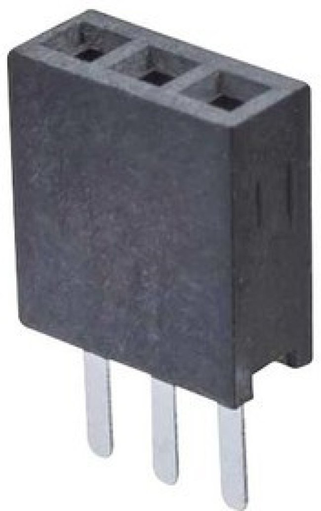 M50-3030342, PCB Receptacle, Плата - к - плате, 1.27 мм, 1 ряд(-ов), 3 контакт(-ов)