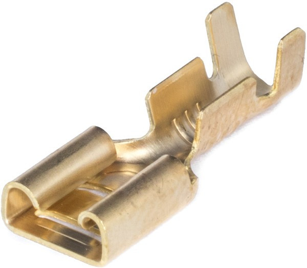 36063LB (TA-3.5FO), Клемма ножевая 0.8x6.4мм, розетка, провод 16-20AWG 36063LB (TA-3.5FO), Клемма ножевая 0.8x6.4мм, розетка, провод 16-20AWG