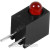 L-934CB/1ID, LED; in housing; red; 3mm; No.of diodes: 1; 20mA; Lens: red,diffused