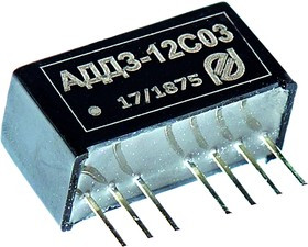АДД3-12С12, DC/DC преобразователь, вх.9-18В, вых. 12В, 0.25А АДД3-12С12, DC/DC преобразователь, вх.9-18В, вых. 12В, 0.25А
