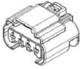 13527865, Automotive Connectors 4P GT280 ASSY NATURAL 25 AMPS