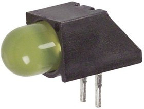 550-2307F, Yellow Right Angle PCB LED Indicator, Through Hole 2.6 V