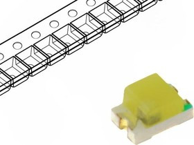 OSWS0805C1E, LED; white cold; blinking; 350?550mcd; 120°; 3?4V; 20mA; 0805