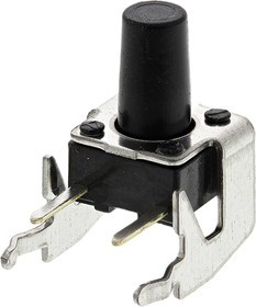 SKHHLQA010, 6mm 8.35mm Round Button 50mA Lying 6mm SPST 12V Plugin Tactile Switches ROHS SKHHLQA010, 6mm 8.35mm Round Button 50mA Lying 6mm SPST 12V Plugin Tactile Switches ROHS