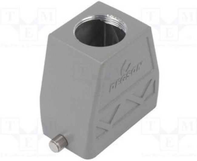 D10B-TEH-4G-PG29, Корпус: для разъемов HDC, размер D10B, на провод, прямой, PG29