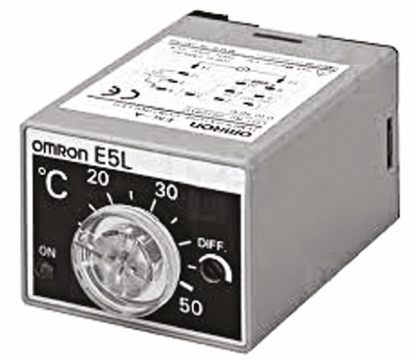E5L-A 0-50, Bi-Metallic Thermostat, +50°C Max, SPDT, Bracket Mount