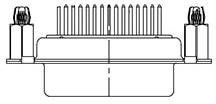 173109-0144, D-Sub Standard Connectors FCT DSUB STR PC RCPT 37 PN W/SNAPIN 173109-0144, D-Sub Standard Connectors FCT DSUB STR PC RCPT 37 PN W/SNAPIN