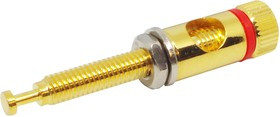 577-0500, Binding Post, Gold, 1 Poles