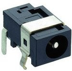 1613 07, Conn Power PIN 2 POS Solder RA Thru-Hole 3 Terminal 1 Port Bulk