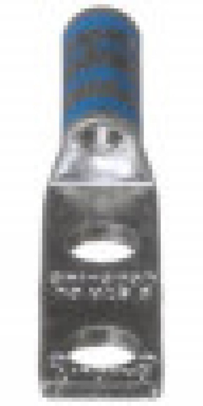 LCD6-14B-L, Terminals Copper Comp Lug 2H #6 AWG