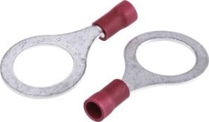 FVWS1.25-12(LF), FV Insulated Ring Terminal, M12 Stud Size, 0.25mm² to 1.65mm² Wire Size, Red FVWS1.25-12(LF), FV Insulated Ring Terminal, M12 Stud Size, 0.25mm² to 1.65mm² Wire Size, Red