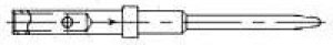 208262-3, Rack &amp; Panel Connectors SIZE 22 CONTACTS