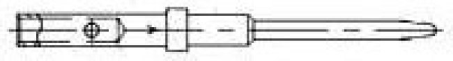 208262-3, Rack &amp; Panel Connectors SIZE 22 CONTACTS
