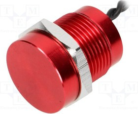 PS165P10Y51, Переключатель: пьезоэлектрический, Пол: 2, SPST-NO, 0,2A/24ВAC