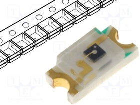 PT15-21C/TR8, Фототранзистор, 1206, 940нм, 30В