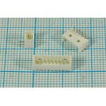 Разъем питания A125 вилка, контакты 1x 9, шаг P1.25, монтаж на плату, угловой, A125-09R