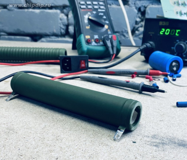 С5-35В 100 Вт 130 Ом, 10% резистор (аналог ПЭВ-100) 2024г С5-35В 100 Вт 130 Ом, 10% резистор (аналог ПЭВ-100) 2024г