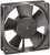 4312GL, 4300 Series Axial Fan, 12 V dc, DC Operation, 95m³/h, 1.2W, 119 x 119 x 32mm
