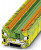 3206432, QTC 2.5-PE Series Green/Yellow Modular Terminal Block, 0.5 2.5mm², Single-Level, Quick Connect 3206432, QTC 2.5-PE Series Green/Yellow Modular Terminal Block, 0.5 2.5mm², Single-Level, Quick Connect