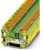 3206432, QTC 2.5-PE Series Green/Yellow Modular Terminal Block, 0.5 2.5mm², Single-Level, Quick Connect 3206432, QTC 2.5-PE Series Green/Yellow Modular Terminal Block, 0.5 2.5mm², Single-Level, Quick Connect