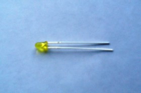 BL-L314IRCY, ИК светодиод 40" d=3мм 850нм, желтая линза