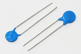 Варистор 22 В ,напряжение срабатывания 17 В~, 2 Дж, размер 9x4, 2LWp5, марка GNR07D270