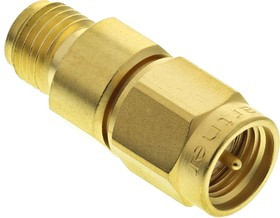 J01155R0085, Straight 50 RF Adapter SMA Plug to R-SMA Socket 6GHz