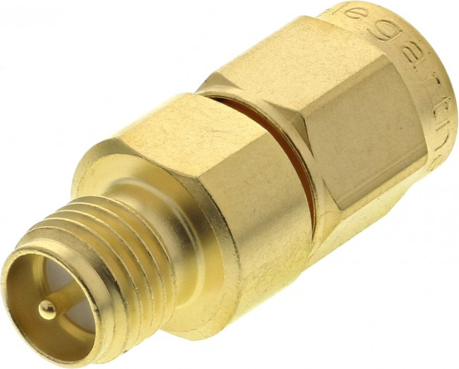 J01155R0085, Straight 50 RF Adapter SMA Plug to R-SMA Socket 6GHz