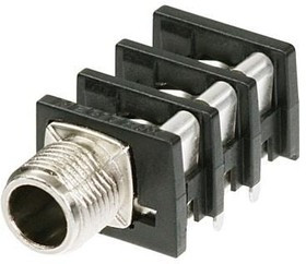 NRJ6HM-1, Phone Connectors Jack 1/4 in stereo NO HARDWARE INCLUDED
