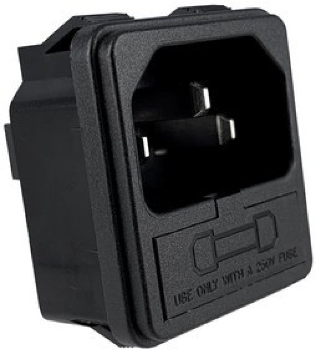 723W-X2/02, AC Power Entry Modules AC RECPT SNAP IN
