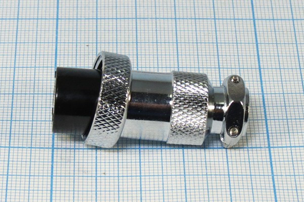 Гнездо микрофонное MIC20\ 3P\каб\М19\XS20JK3P- F[MS-DF-20-3]; №14513 гн мик MIC20\ 3P\каб\М19\\XS20JK3P- F[MS-DF-20-3]