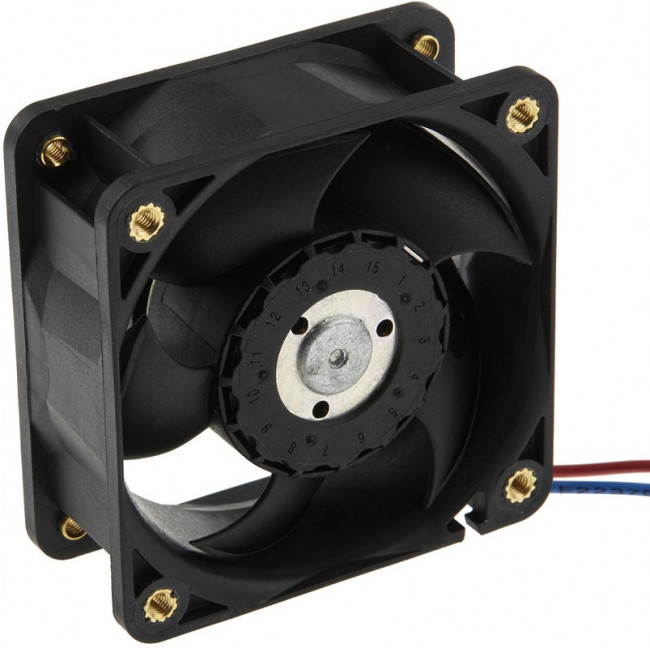 624M-RS0, 620 Series Axial Fan, 24 V dc, DC Operation, 30m³/h, 1.5W, 60 x 60 x 25mm 624M-RS0, 620 Series Axial Fan, 24 V dc, DC Operation, 30m³/h, 1.5W, 60 x 60 x 25mm