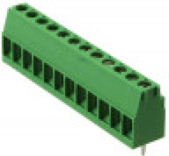 1-284392-2, Fixed Terminal Blocks 12P SIDE ENT 3.81mm 1-284392-2, Fixed Terminal Blocks 12P SIDE ENT 3.81mm