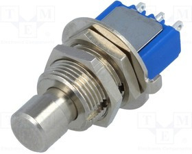 8632A5X933, Переключатель: кнопочный, Пол: 2, SPDT, 3A/250ВAC, 4A/30ВDC, IP40