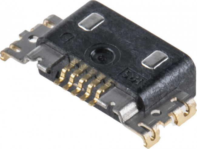 ZX62WRD-B-5PC, Right Angle, SMT, Socket Type B 2.0 USB Connector ZX62WRD-B-5PC, Right Angle, SMT, Socket Type B 2.0 USB Connector