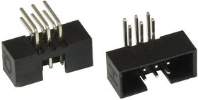 BH2-06R pitch 2.00 mm, Разъём IDC BH2-06R наклон 2.00 мм, 6 контактов