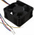 EFB0412VHD-SP05, DC Fans Fan, 40x20mm, 12VDC, 10.1CFM, 1.44W, 0.12A, 34.5dBA, Ball, 4-Leads, Tach/PWM EFB0412VHD-SP05, DC Fans Fan, 40x20mm, 12VDC, 10.1CFM, 1.44W, 0.12A, 34.5dBA, Ball, 4-Leads, Tach/PWM