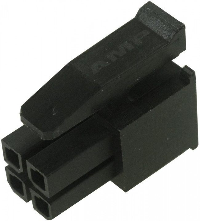 794617-4, Pin &amp; Socket Connectors RECPT DUAL ROW 4P