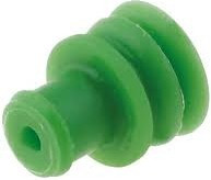 501018 (281934-4), Уплотнитель для контактов 1,4-1,7мм зеленый для разъемов AMP Superseal 1.5