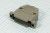 DS1045-25AP1S1-A (DP-25C), Корпус к 25pin D-SUB, пластиковый серый; Q-606 C кожух D-SUB\25P\пл\сер\винт\ винт\DS1045-25AP1S1\