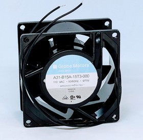 Вентилятор Globe Motors A31-B15A-15T3-000 110VAC 9/7W 80x38 2pin