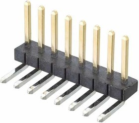 M50-3930842, Headers &amp; Wire Housings 8 WAY SIL HORIZ PCT P/HDR