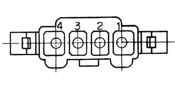 15-31-1041, Корпус разъема, 5025, Штекер, 4 вывод(-ов), 4.8 мм, Molex 5006 Series Pin &amp; Socket Contacts
