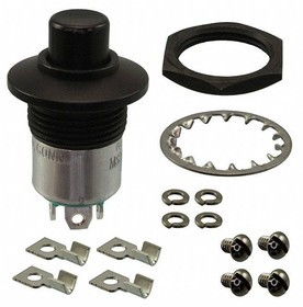 NX303CB1B-62, Pushbutton Switches Switch with terminal lgs, wshrs, scws, nt
